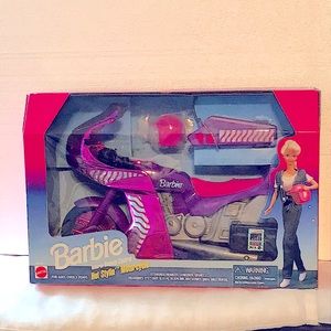 BARBIE Vintage Mattel remote control Motorcycle